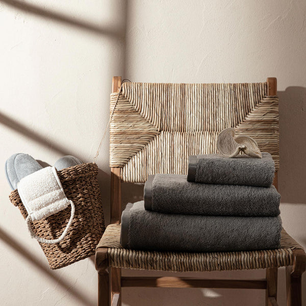 Chakra Floss Towel 50X90Cm Light Grey