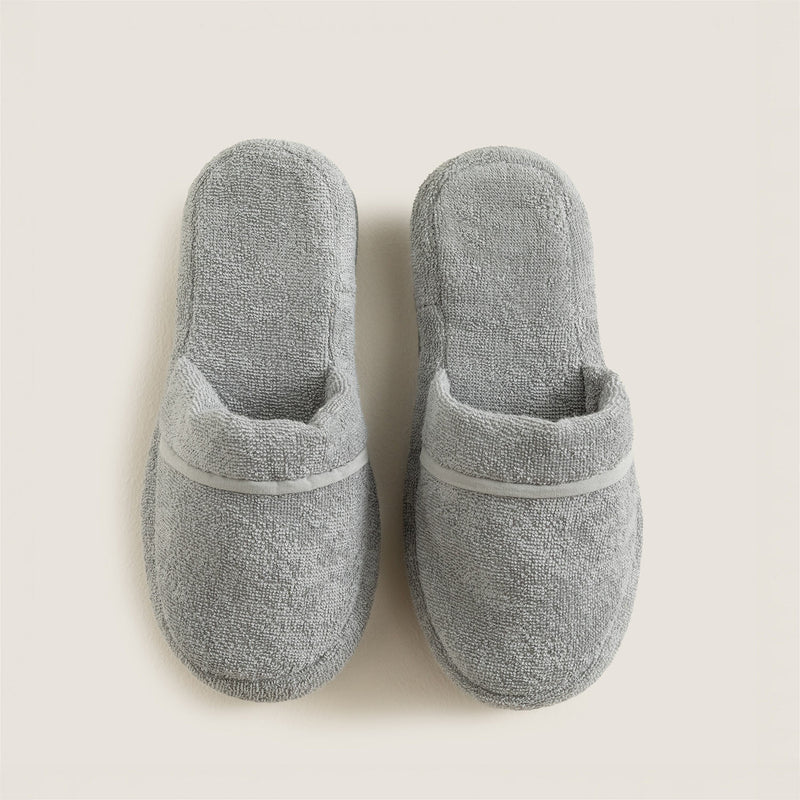 Chakra Solid Unisex Slippers Light Grey