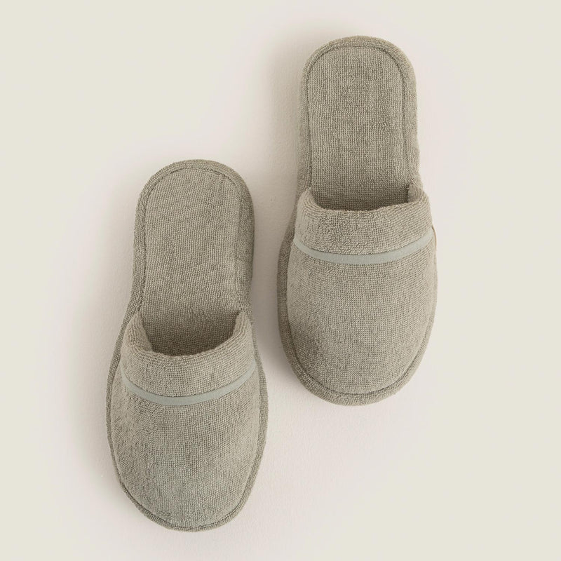 Chakra Solid Unisex Slippers Light Green