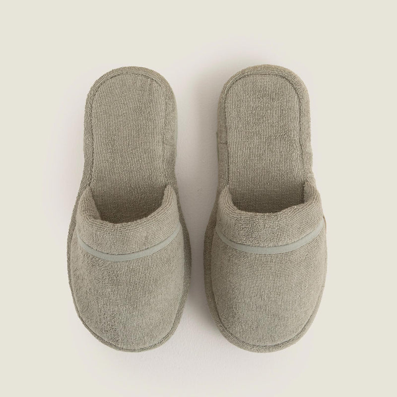 Chakra Solid Unisex Slippers Light Green