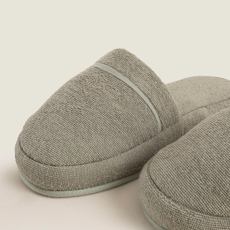 Chakra Solid Unisex Slippers Light Green