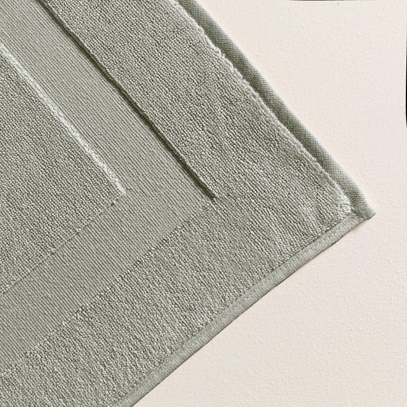 Chakra Frame Foot Towel 50X70 Cm Light Grey