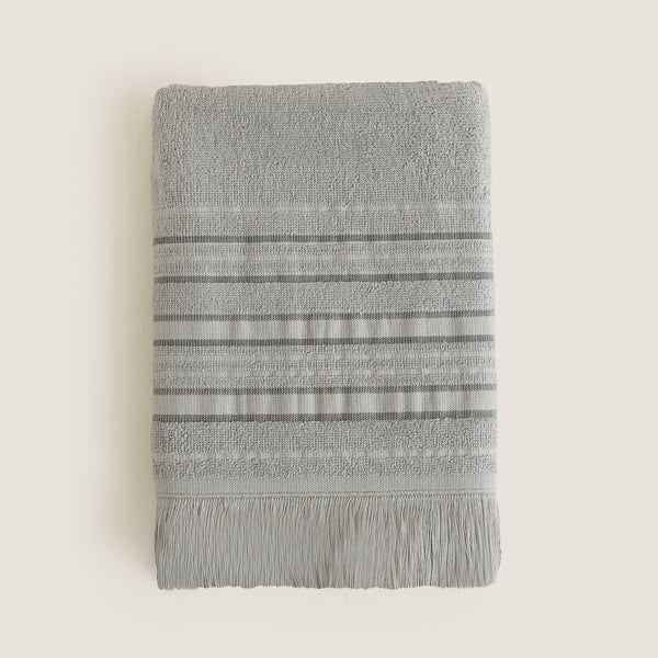 Chakra Derin Towel 50X90 Cm Light Grey
