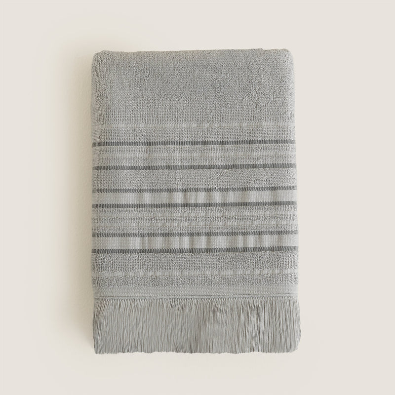 Chakra Derin Towel 50X90 Cm Light Grey
