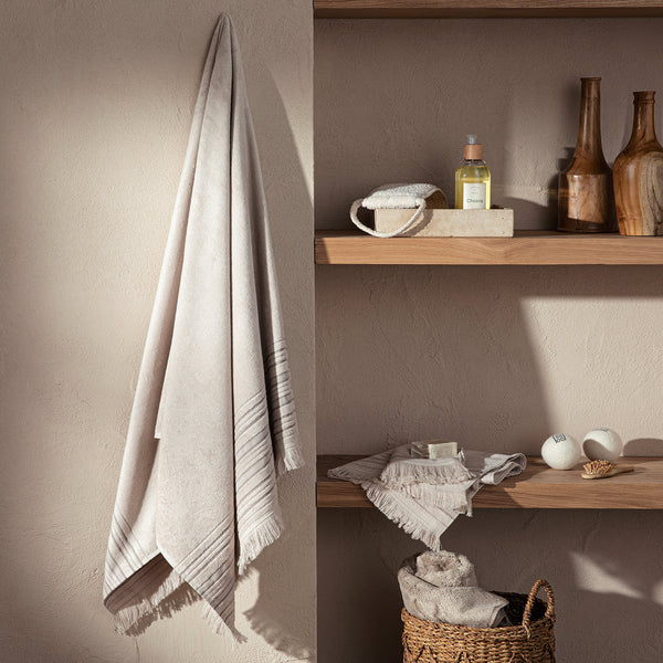 Chakra Derin Towel 50X90 Cm Beige