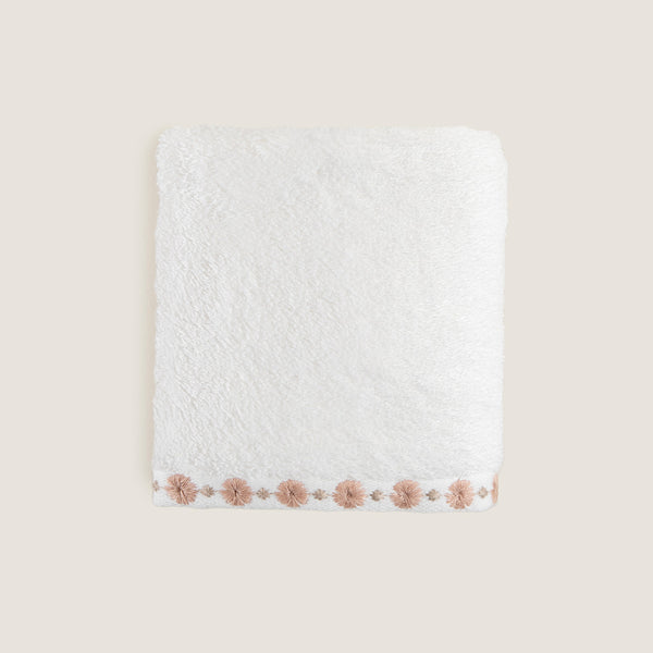 Chakra Florissa Hand Towel 30X50 Cm White