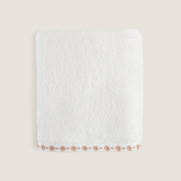 Chakra Florissa Face Towel 50X90 Cm White