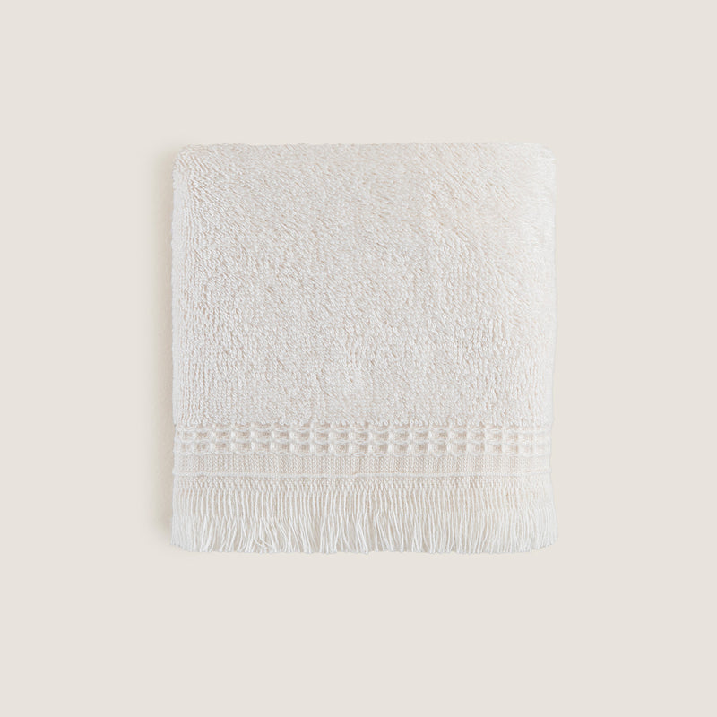 Chakra Debora Hand Towel 30X50 Cm Ecru