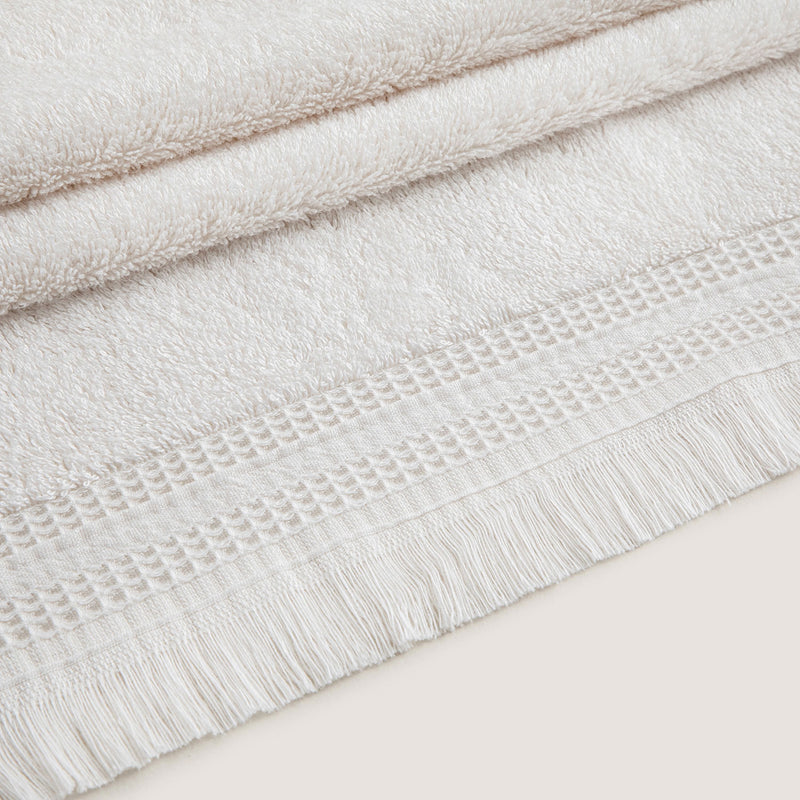 Chakra Debora Face Towel 50X90 Cm Ecru