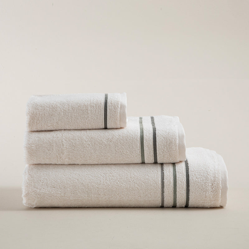 Chakra Narciso Hand Towel 30X50 Cm Ecru