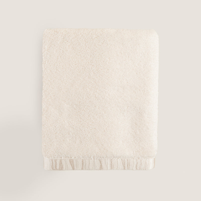 Chakra Perla Face Towel 50X90 Cm Ecru