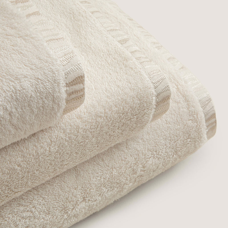 Chakra Perla Bath Towel 85X150 Cm Ecru