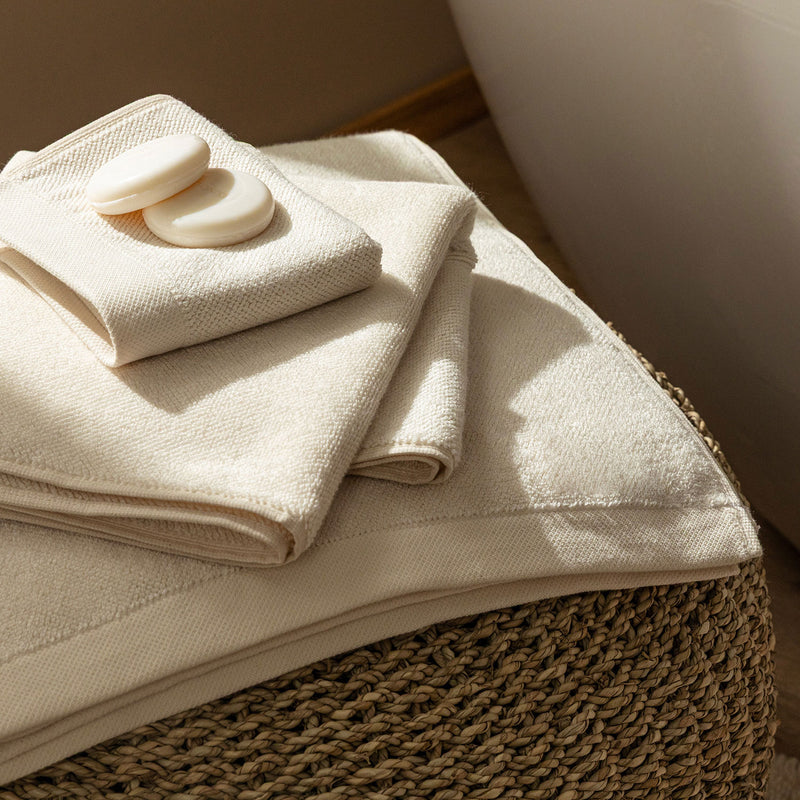 Chakra Davina Face Towel 50X90 Cm Natural