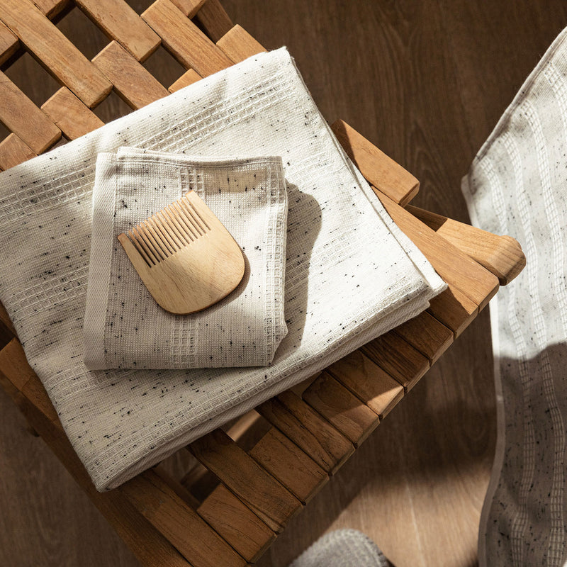 Chakra Serena Face Towel 50X90 Cm Natural