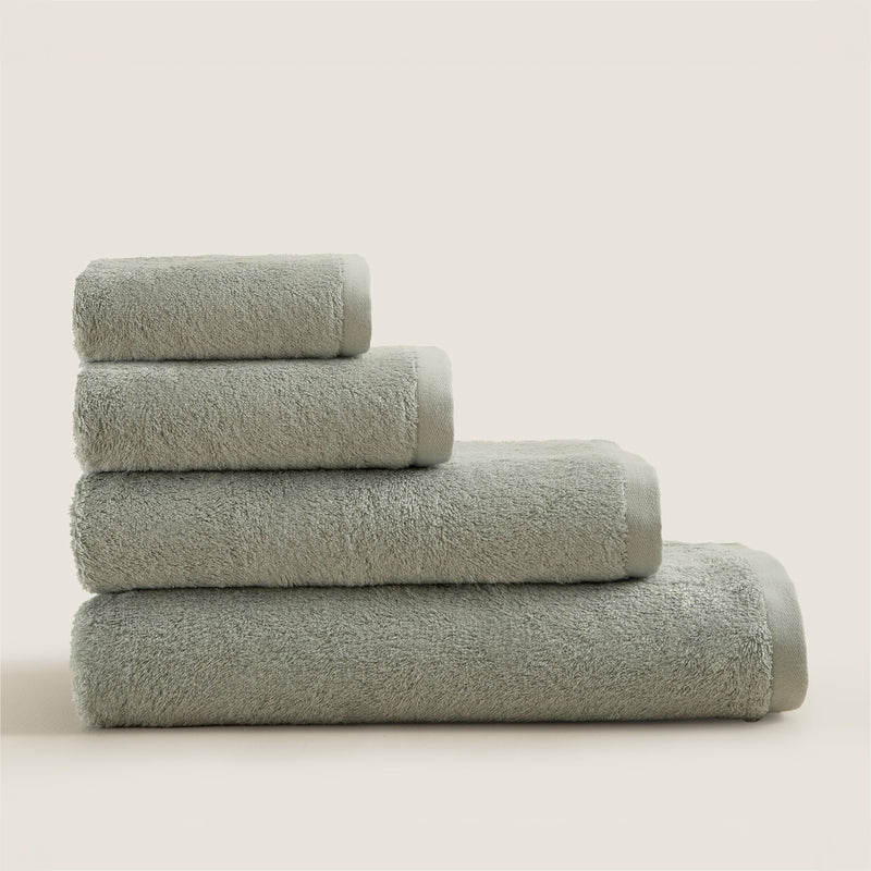 Chakra Solid Towel 33X33 Cm Light Green