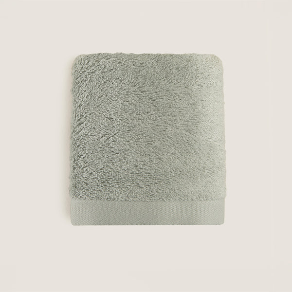 Chakra Solid Hand Towel 30X50 Cm Light Green