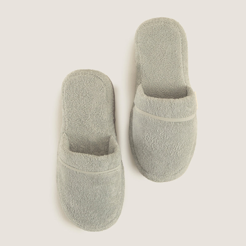 Chakra Solid Unisex Slippers Light Green