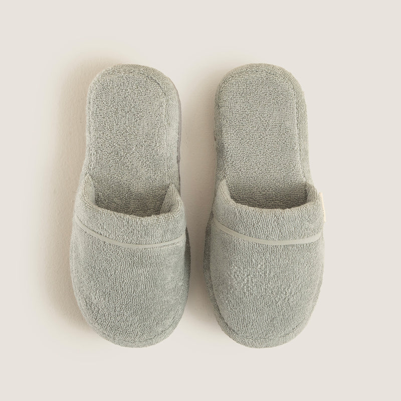 Chakra Solid Unisex Slippers Light Green