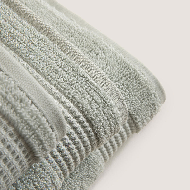 Chakra Eva Cotton Towel 50X90 Cm Light Green