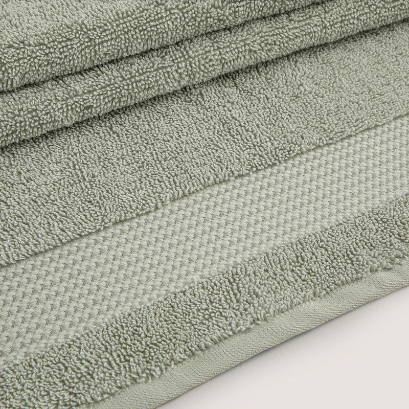 Chakra Eva Cotton Towel 50X90 Cm Light Green