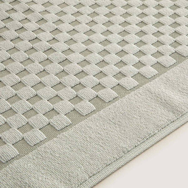 Chakra Floss Foot Towel 50X70 Cm Light Green