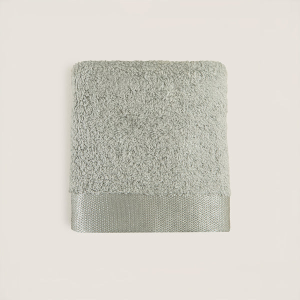 Chakra Floss Hand Towel 30X50 Cm Light Green