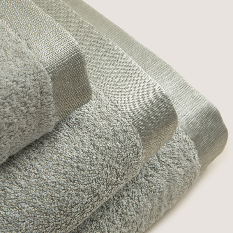 Chakra Floss Hand Towel 30X50 Cm Light Green