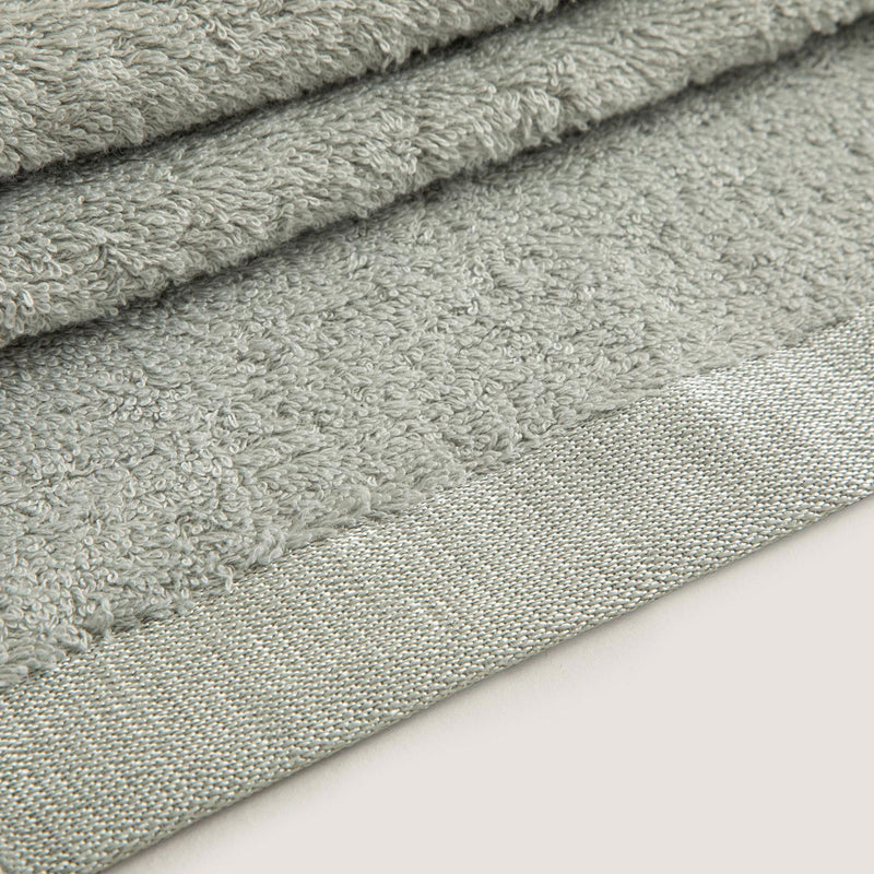 Chakra Floss Hand Towel 30X50 Cm Light Green