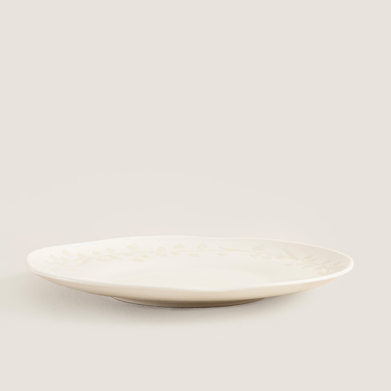 Chakra Serving Plate 28 Cm Fuchsia