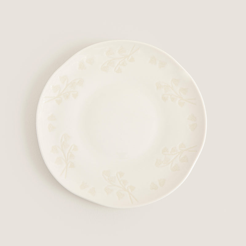 Chakra Dessert Plate 23 Cm Fuchsia