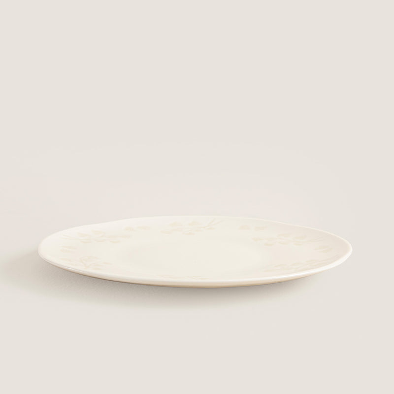 Chakra Dessert Plate 23 Cm Fuchsia