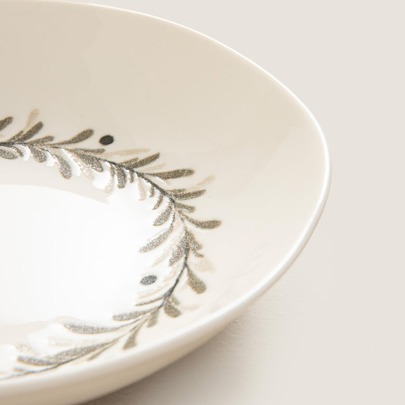 Chakra Oliva Deep Plate 20 Cm Olive