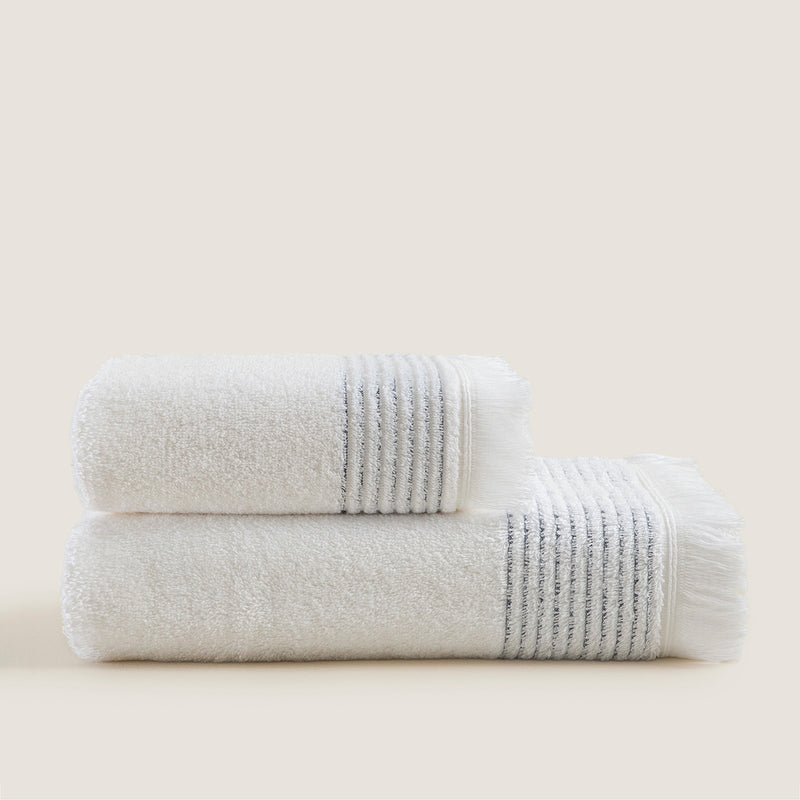 Chakra Rudder Face Towel 50X90 Cm White