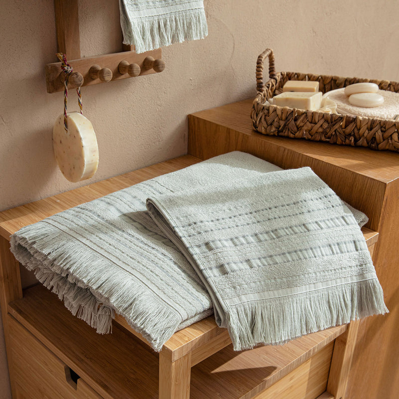 Chakra Derin Bamboo Face Towel 50X90 Cm Multi Color