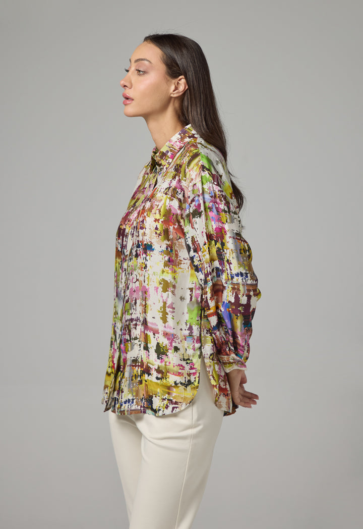 Choice Printed Long Sleeves Shirt Multi Color