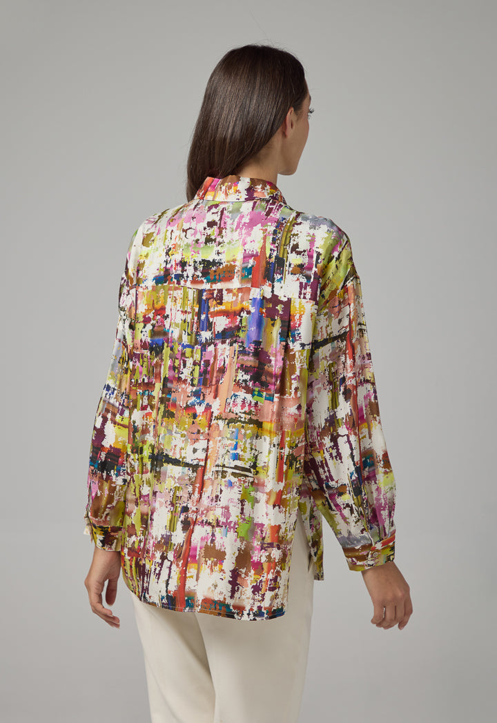 Choice Printed Long Sleeves Shirt Multi Color