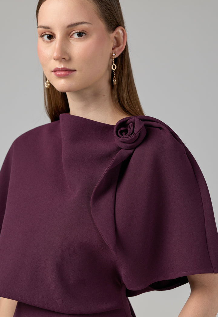 Choice Solid Top With Attached Cape Cherry