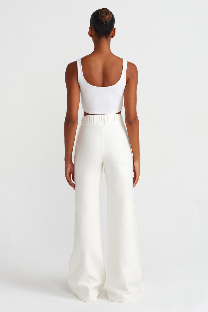 NU Oversized Pocket Relaxed Pants White