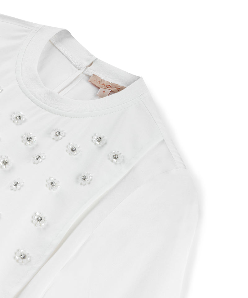 Machka Embroidered T-Shirt White