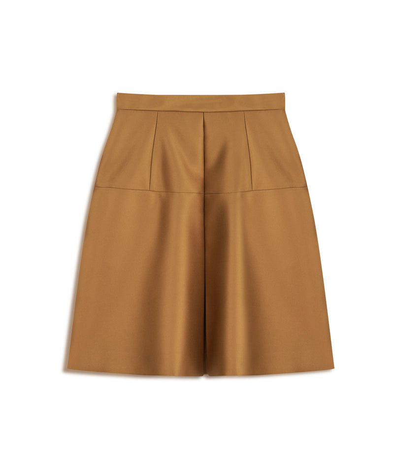 Machka Satin Duchess Bell Skirt
 Bronze