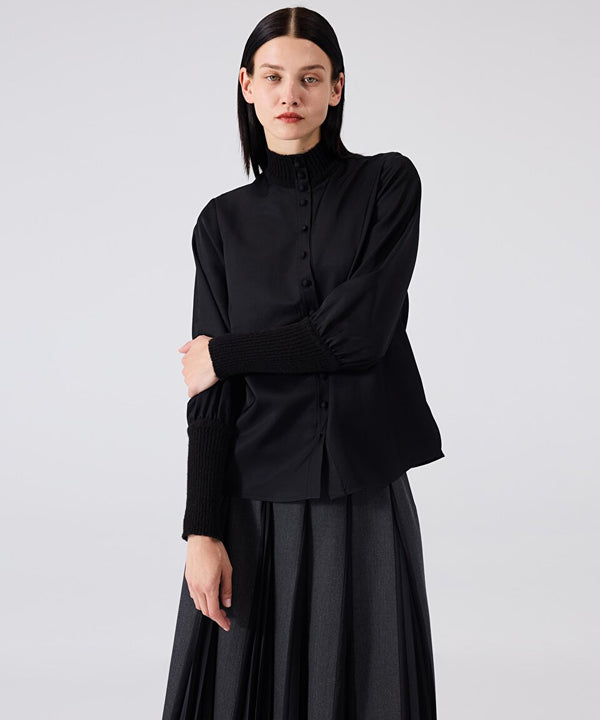 Machka Rib Mix Shirt Black