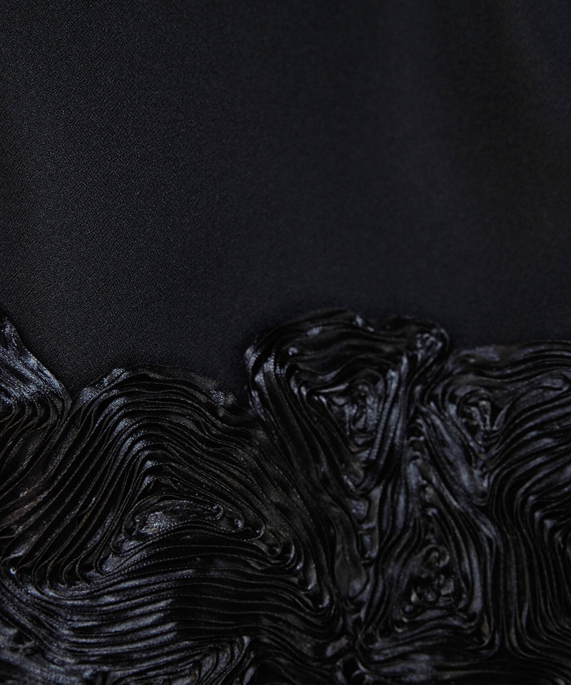 Machka Embellished Mini Dress Black