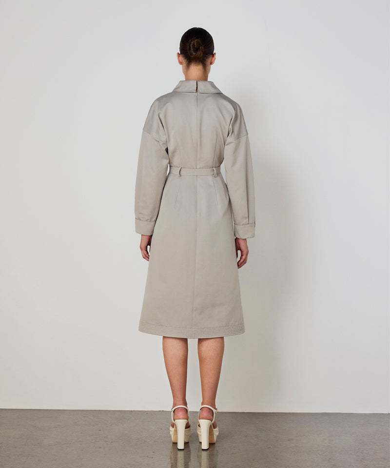 Machka Belted Dress Stone