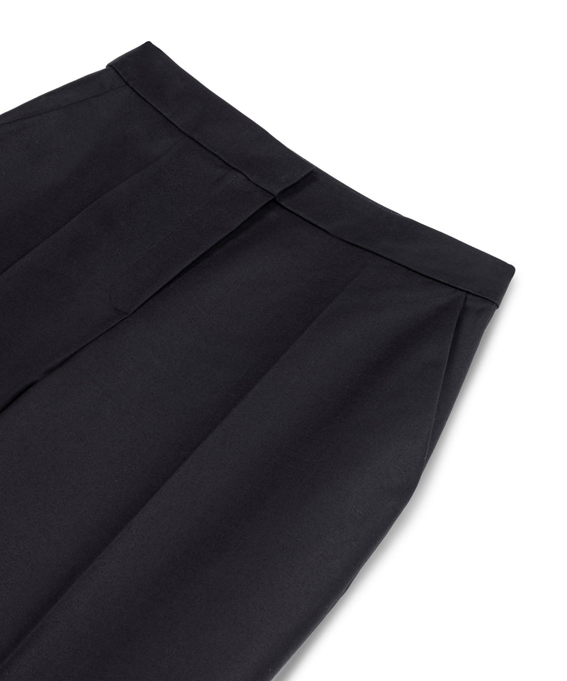 Machka Straight Fit Pressed Trousers Black