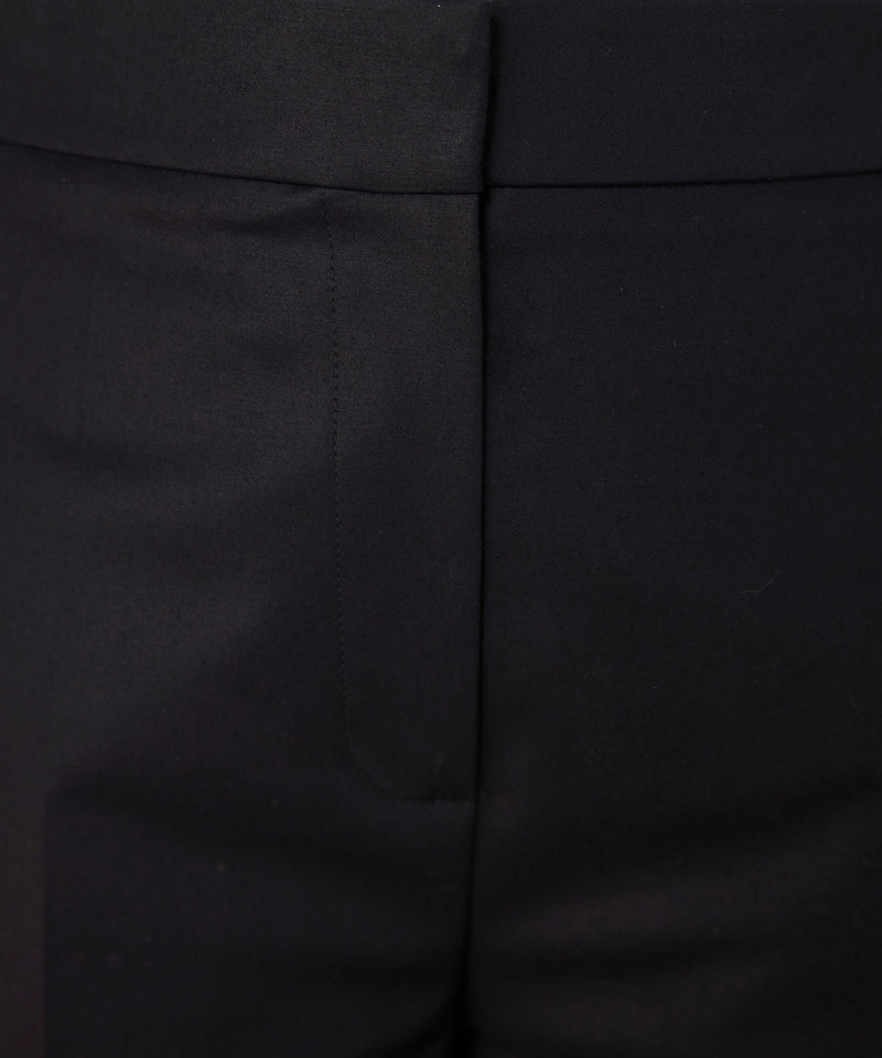 Machka Straight Fit Pressed Trousers Black