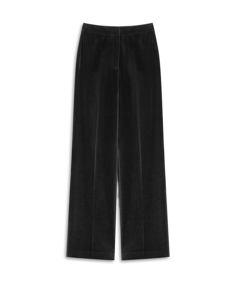 Machka Wide-Leg Fit Trousers Black