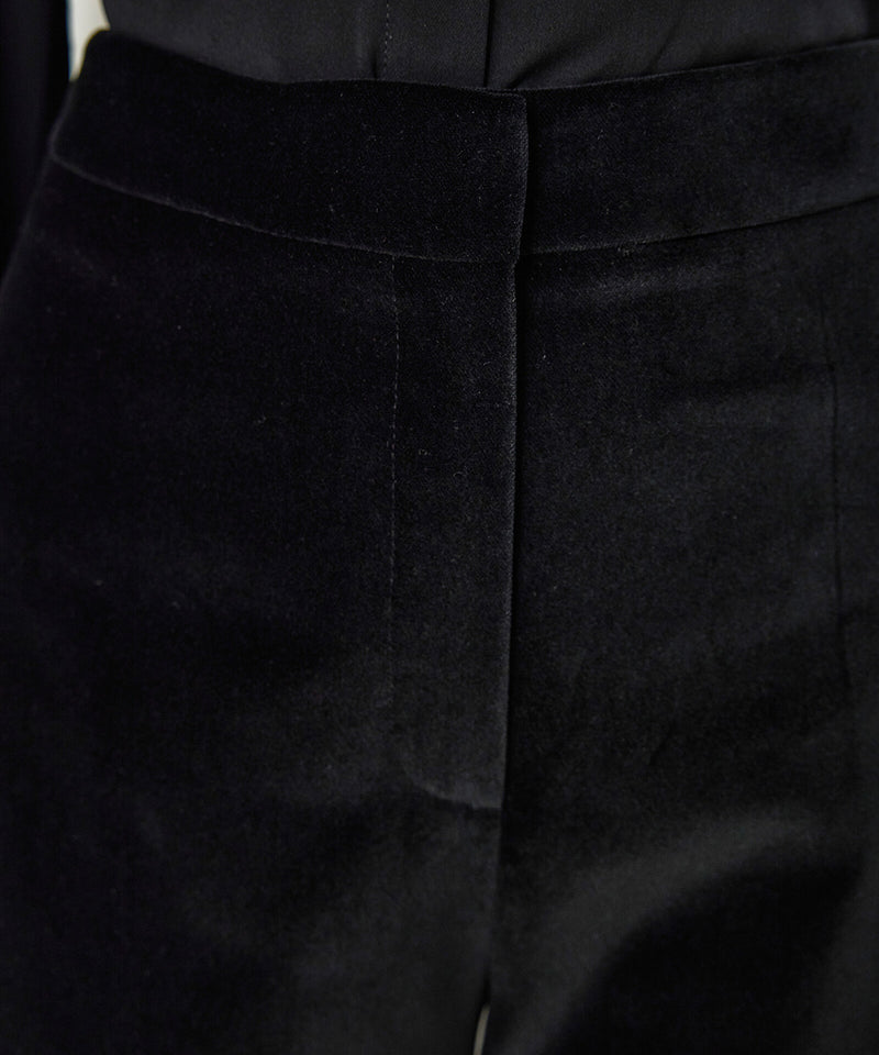 Machka Wide-Leg Fit Trousers Black