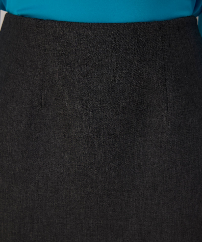 Machka Slit Skirt Anthracite