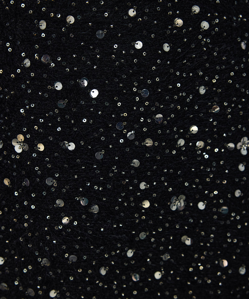 Machka Sequin Skirt Black