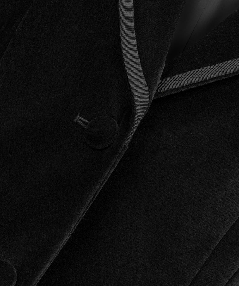Machka Velvet Blazer Black